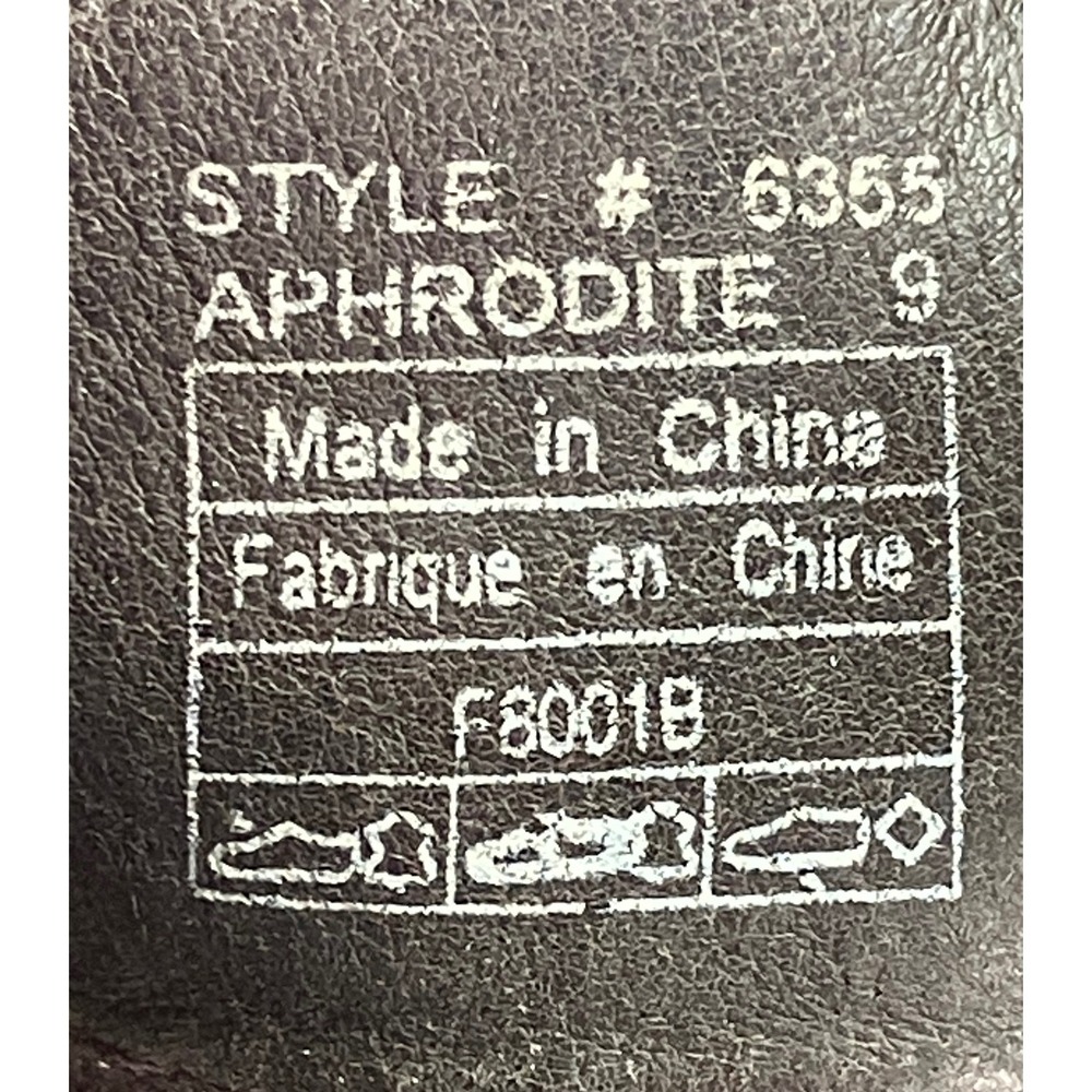 Teva Brown Leather Crisscross Slide Sandals - Picture 8 of 8